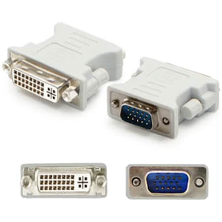 Add-On Addon Vga Male To Dvi-I (29 Pin) Female White Adapter VGA2DVIW